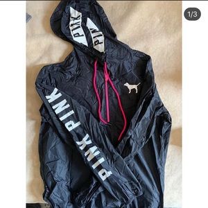 Pink windbreaker